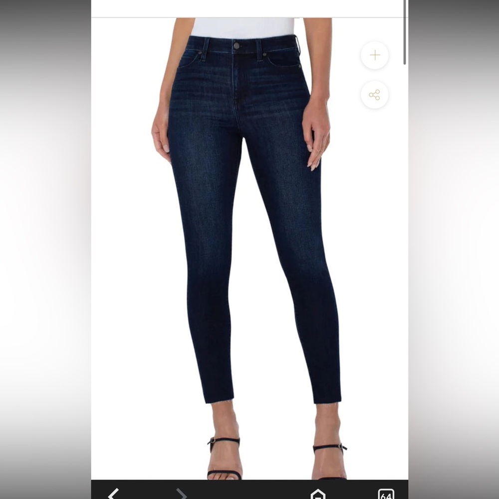 Liverpool High Rise Blue Jeans